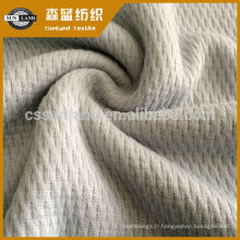 tissu en polyester tricoté par heattech pour vêtements de sous-vêtements d&#39;hiver